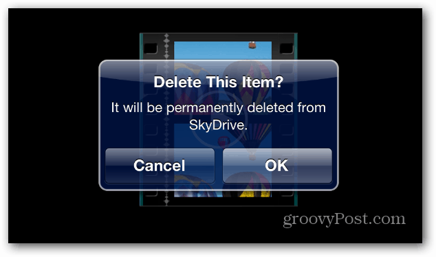 Como usar a Lixeira no Windows SkyDrive
