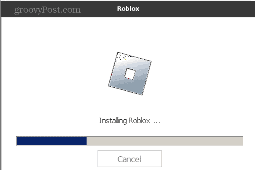 roblox instalando