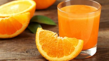 Quais são os benefícios da laranja? Se você beber um copo de suco de laranja todos os dias ...
