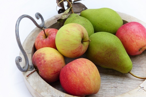 maçãs e peras perdem peso?