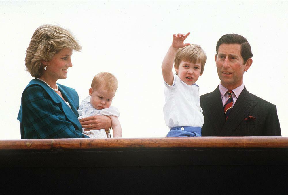 Princesa Diana, Rei Carlos III e seus filhos