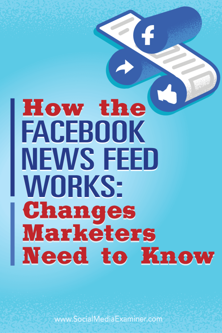 Como funciona o feed de notícias do Facebook: mudanças que os profissionais de marketing precisam saber: examinador de mídia social