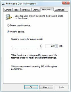 Como aumentar o desempenho do Windows 7 e Vista usando o ReadyBoost