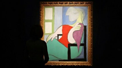 O quadro de Picasso "Mulher sentada perto da janela" foi vendido por 103 milhões de dólares