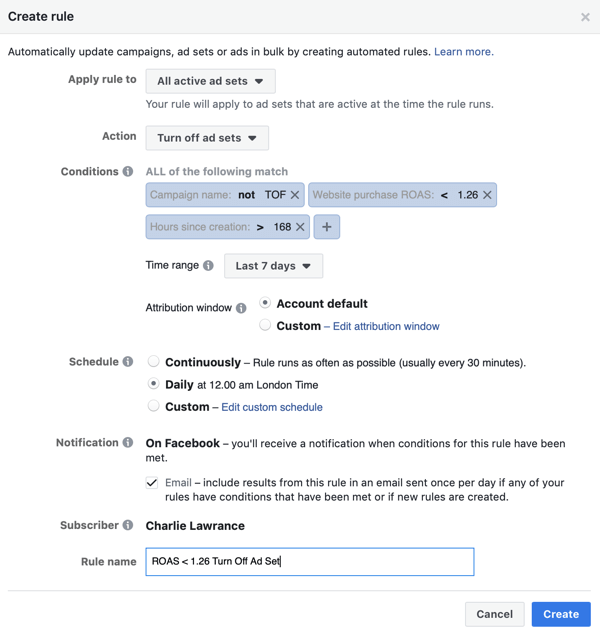 Como usar as regras automatizadas do Facebook para gerenciar anúncios do Facebook: examinador de mídia social