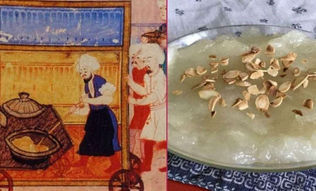 Como fazer sabão halvah? Receita de halva de amido de estilo otomano