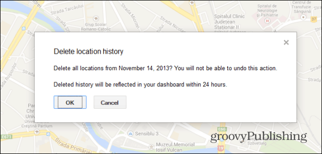 Histórico de Localização do Google