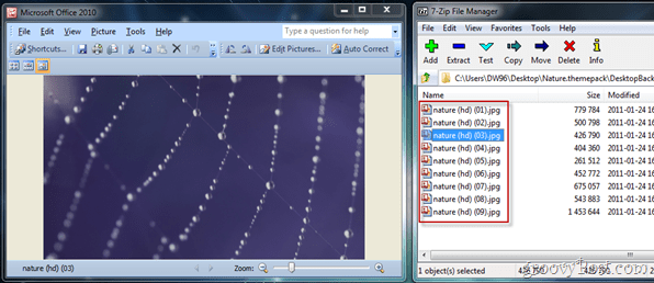 extrair papéis de parede do arquivo de tema do windows 7