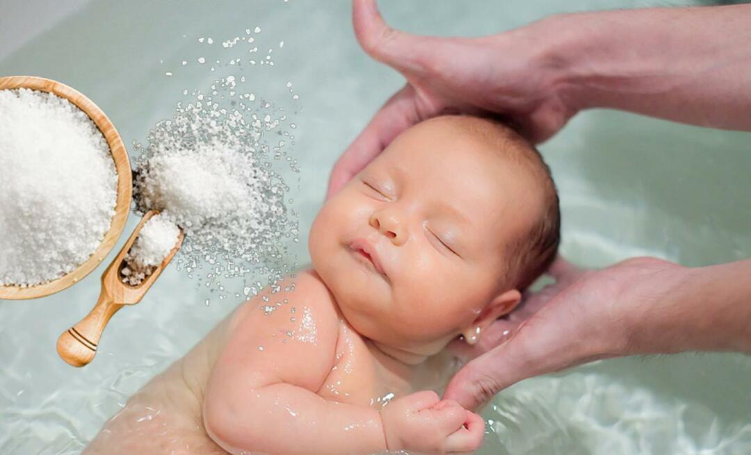 É prejudicial dar banho em bebês com sal? De onde vem o costume de salgar bebês recém-nascidos?