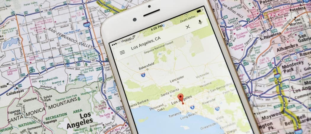 Como medir a distância entre locais no Google Maps