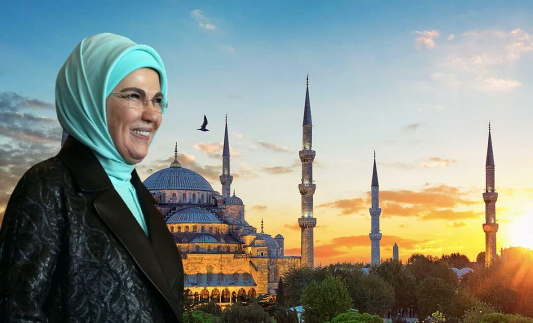 Compartilhando o Ramadã de Emine Erdoğan: Desejo que o Ramadã traga bem-estar ao nosso país