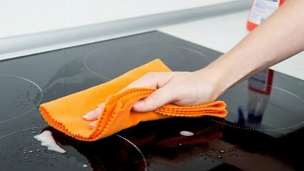 Como limpar o fogão de vidro? Como remover manchas de água do fogão embutido de vidro