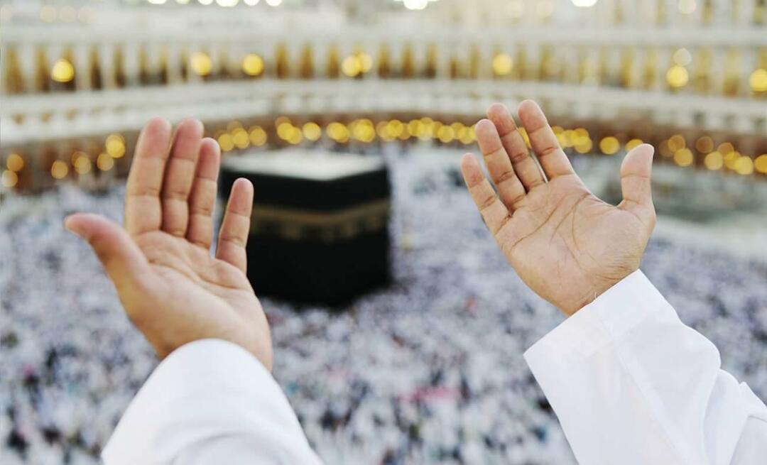 Existe uma oração circular nas fontes islâmicas?