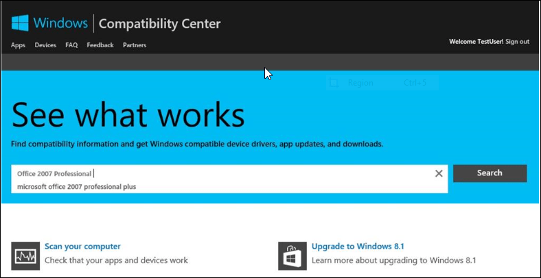 A Microsoft matou seu site de compatibilidade do Windows