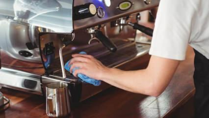 As maneiras mais simples de limpar a máquina de café! A cal sai da máquina de café?