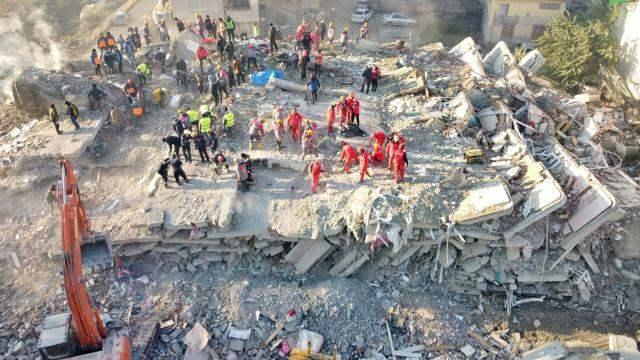 Quadros do terremoto de Kahramanmaraş