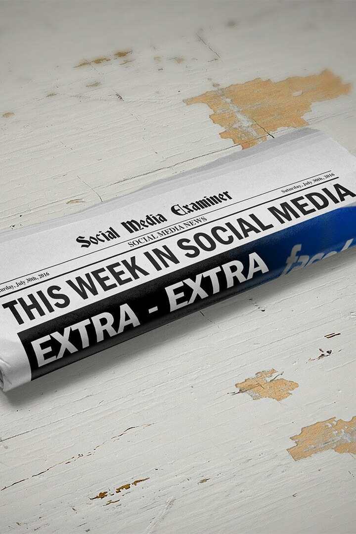 Reddit permite que as marcas promovam as postagens dos usuários: Esta semana nas mídias sociais: examinador de mídias sociais