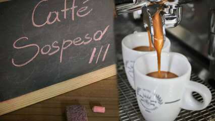 O que significa pendurar café? Caffé Sospeso: a tradição napolitana de pendurar café