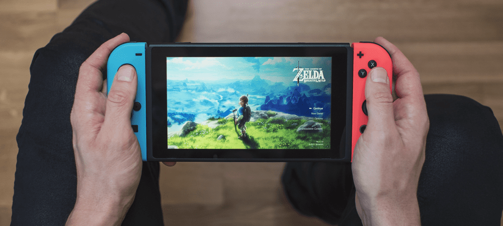 Nintendo Switch em destaque