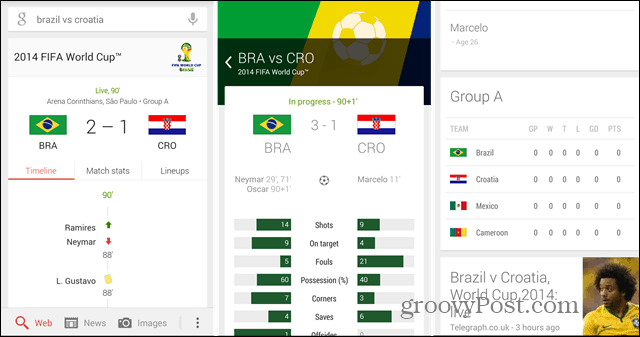 Copa do Mundo 2014: use o Google Now para acompanhar suas equipes