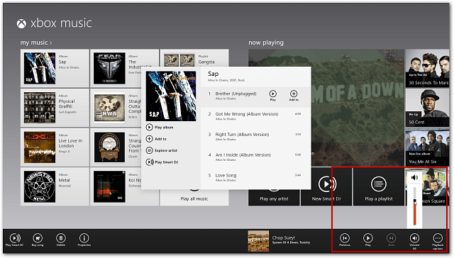 Atualização do Xbox Music