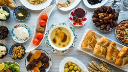 Como é o menu sahur e iftar que não ganha peso? Sugestões dietéticas para o Ramadã ...