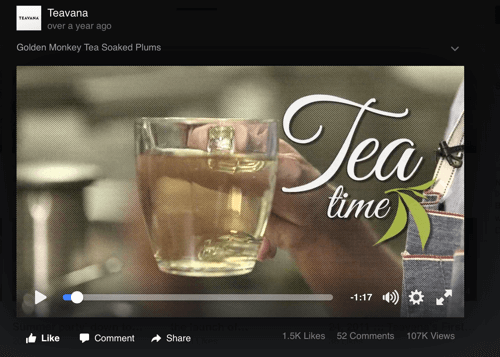 video teavana