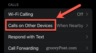 iphone chama em outros dispositivos