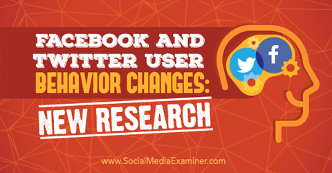 pesquisa de comportamento do usuário do twitter e facebook