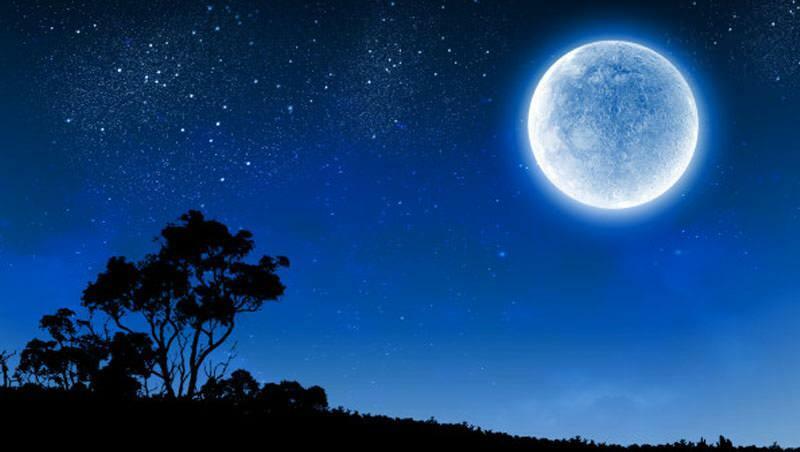 a lua cheia azul virá em outubro