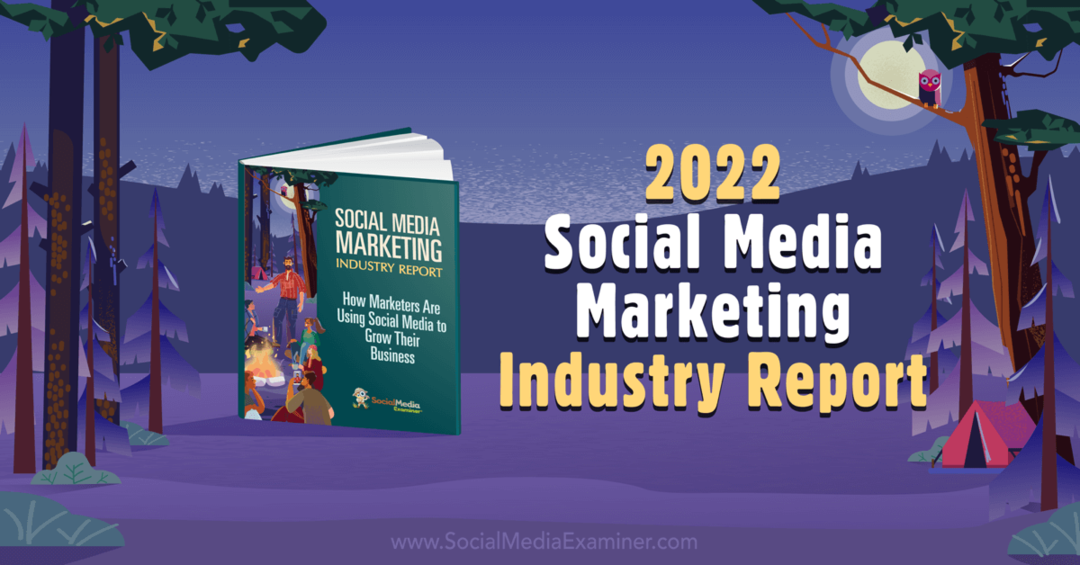 Relatório do setor de marketing de mídia social de 2022: examinador de mídia social