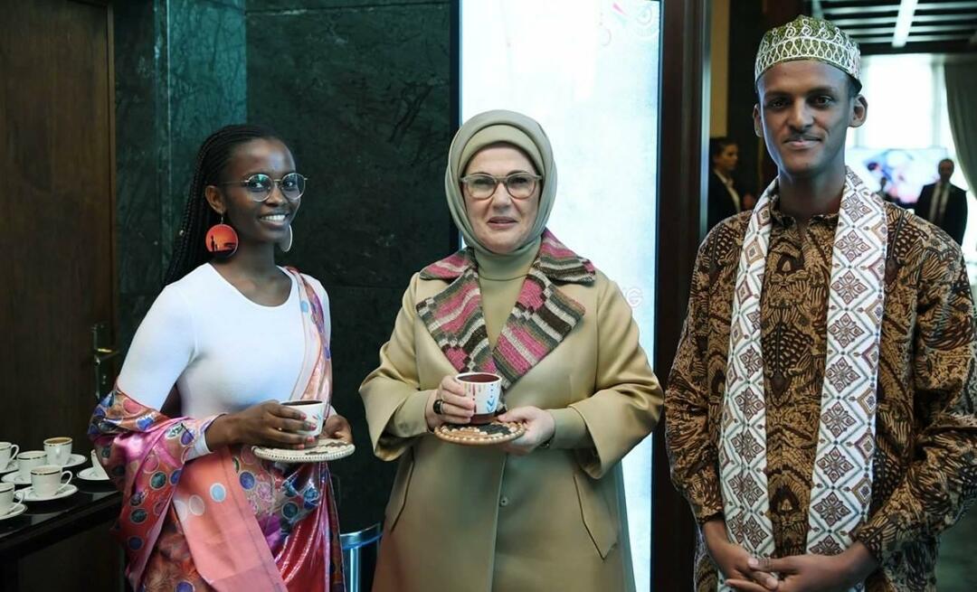 Emine Erdoğan veio junto com a African House Association! Países africanos estendendo a mão amiga...