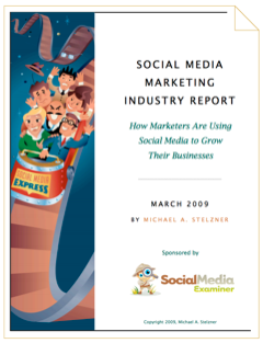 relatório da indústria de marketing de mídia social 2009