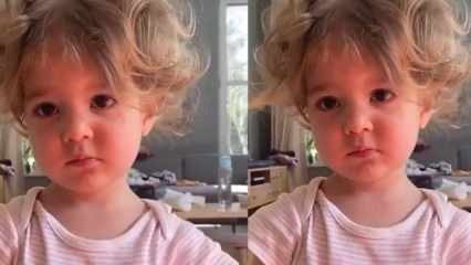 Vídeo "Pedindo um abraço" de Lina, uma das gêmeas de Pelin Akil