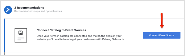 Botão de fonte do evento do Facebook Connect