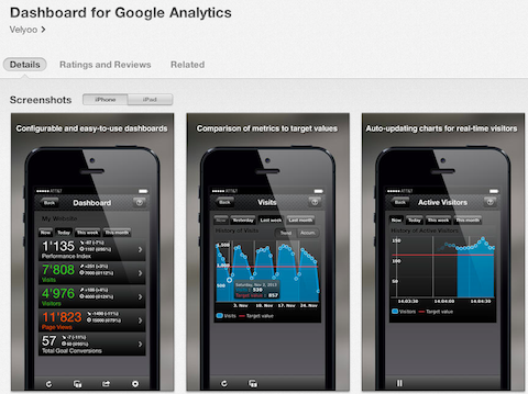 aplicativo google analytics