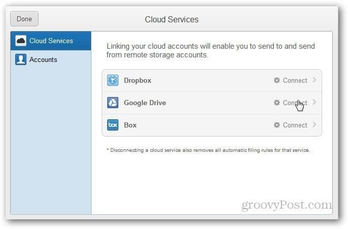 Enviar anexos do Gmail automaticamente para o Google Drive, Dropbox e Box