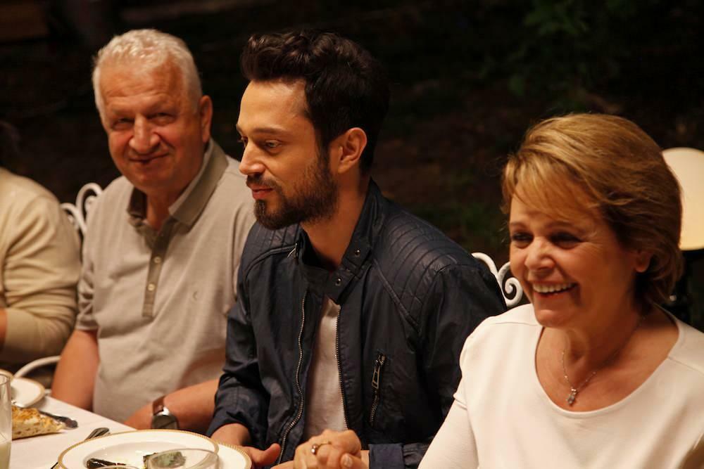 Murat Boz e sua família