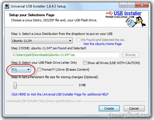 tutorial do instalador universal usb