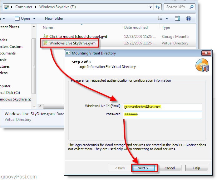 Montar o Windows Live SkyDrive em uma letra de unidade no Windows Explorer [Como fazer]
