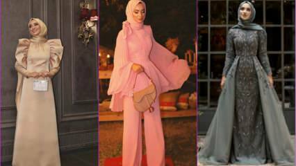 Os vestidos de noite hijab mais bonitos que você pode usar em casamentos de inverno