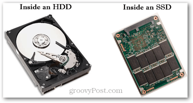 SSD vs unidade de disco rígido
