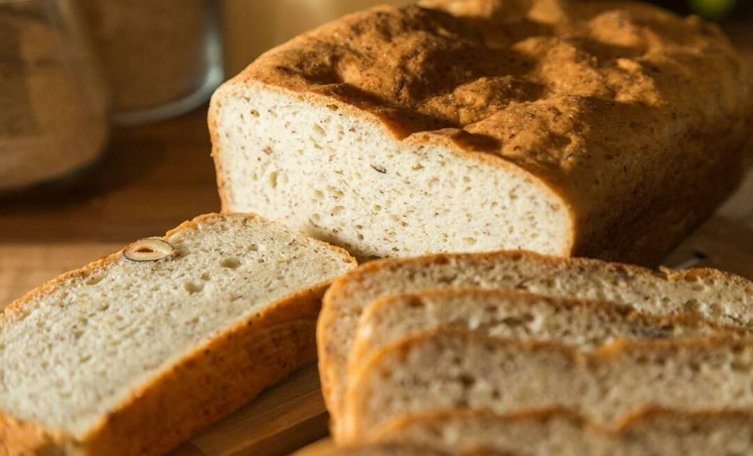 Como fazer pão sem glúten? Receita de pão diet sem glúten! Que farinha é usada para fazer pão sem glúten?