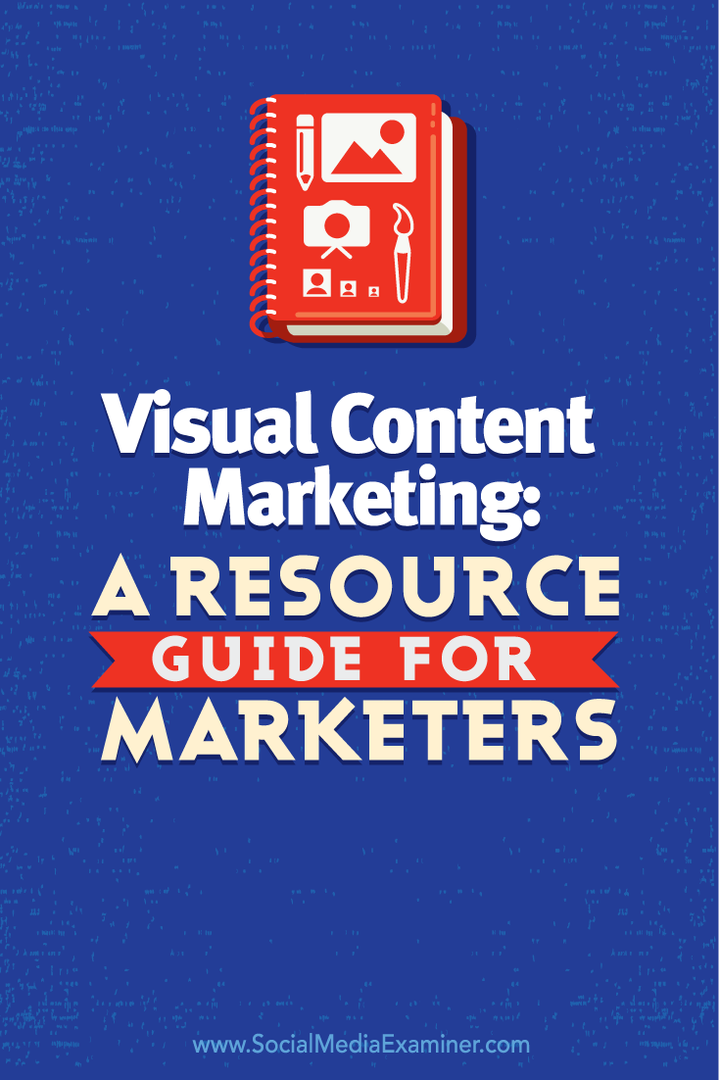 recursos de marketing de conteúdo visual
