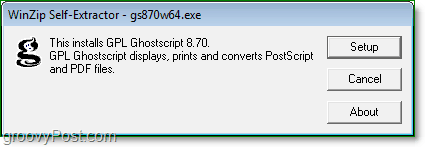 Como instalar o ghostscript no Windows 7 
