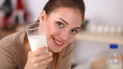 O leite perde peso?