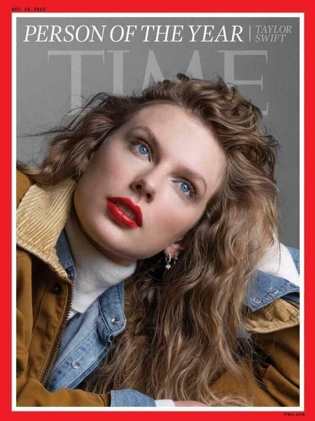 Capa da revista Taylor Swift Time