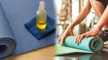 Como limpar o tapete de pilates mais fácil? A maneira mais prática de limpar o tapete de Pilates
