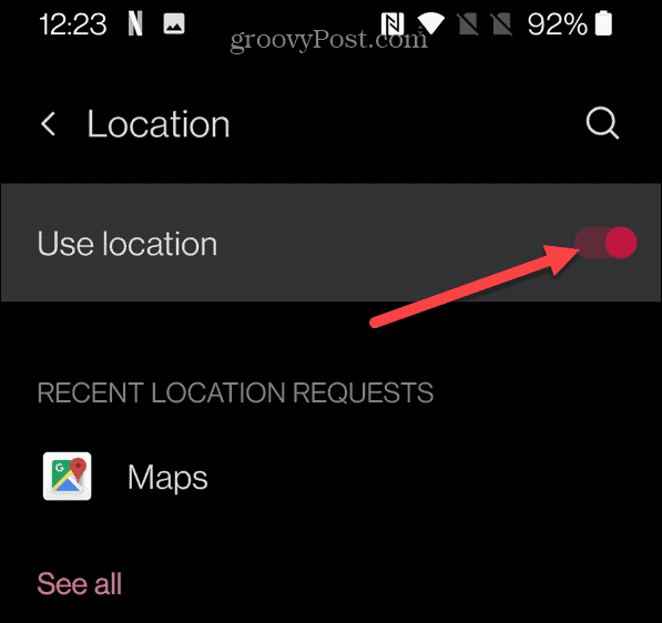 calibrar o google maps Usar localização