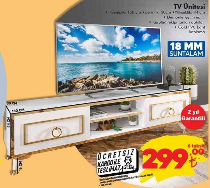 Como comprar a unidade de televisão de aglomerado vendida em Şok? Recursos da unidade de TV de choque